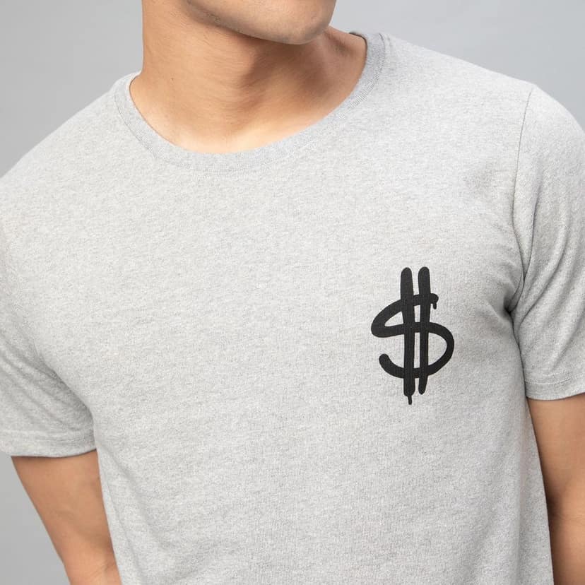 FTX Men Printed Round Neck Half Sleeve Tshirt view 3