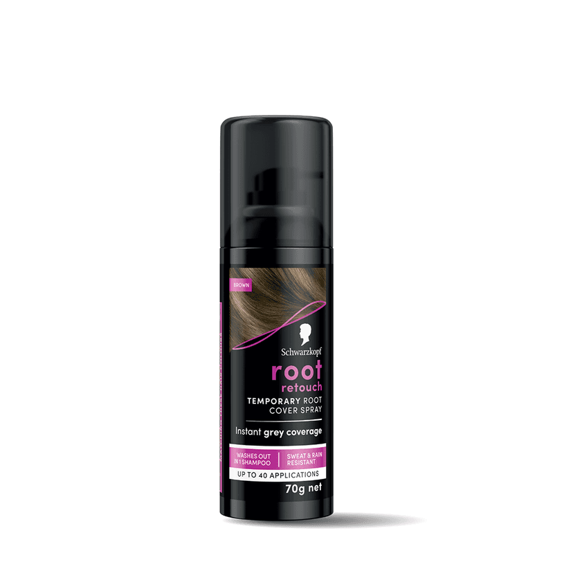 Schwarzkopf Root Retouch Temporary Root Cover Spray Hair Colour - Brown view 2