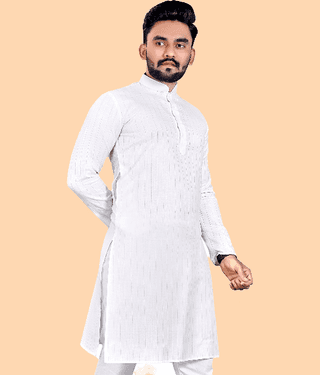 YUG ART - Red Cotton Men's Regular Kurta ( Pack of 1 )