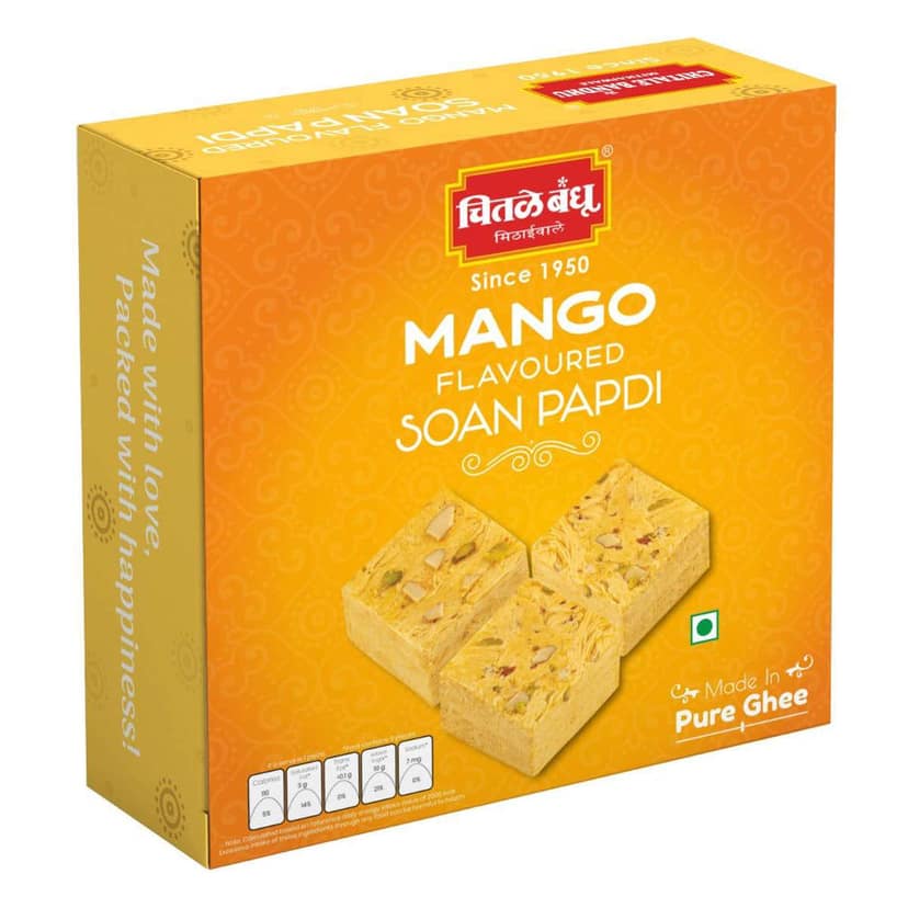 Soan Papdi Mango, 200 gm