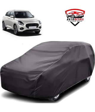 AutoRetail Car Body Cover for Maruti Swift [2018] Without Mirror Pocket ( Pack of 1 ) , Grey