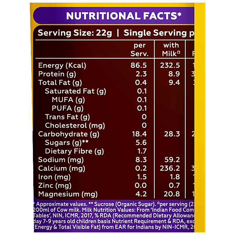 Yoga Bar Yo Chos Choco Cereal - No Maida, Rich In Protein, Gluten Free, Healthy Breakfast, 22 g Pouch view 4