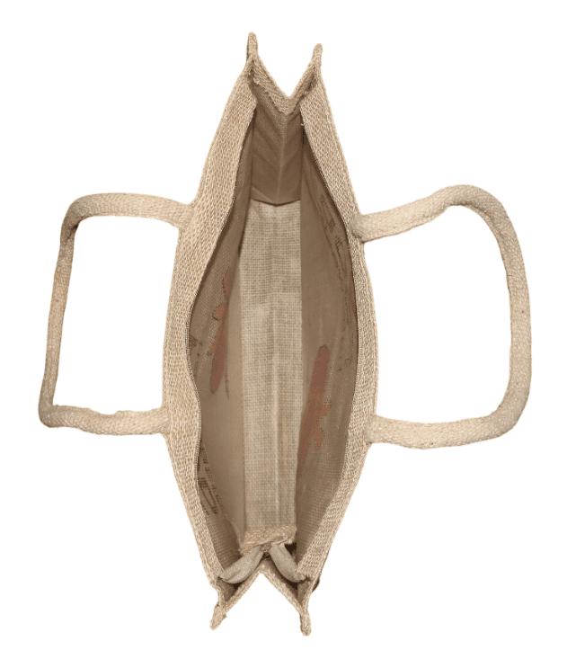Eco-Friendly Jute Shopping Bag - LOVE FOOD, Hate Waste view 3
