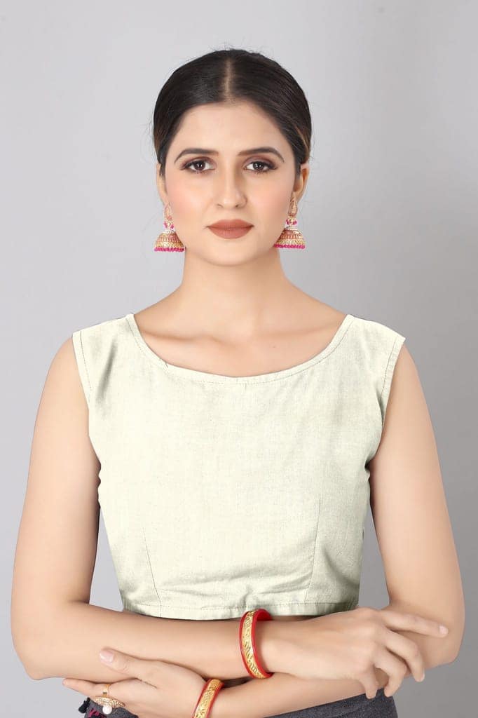 Women Linen Weaving Work Saree view 4