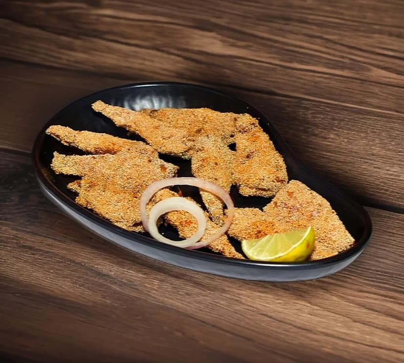 Silver fish rava fry