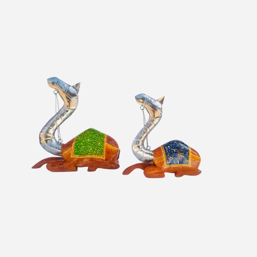 WOODEN CAMEL HOME DECORATIVE PEACE view 2