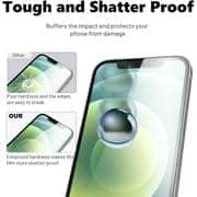 PLUGTECH Advanced Tempered Glass With Anti-Explosion 9H Hardness Edge-To-Edge Coverage Screen Guard for OPPO F23 view 5