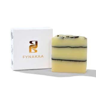 Fynakaa Lemongrass Soap | Handmade Cold Processed Soap | Natural, Organic & Paraben-Free | For Men & Women, All Skin Types (100gms Pack Of 1)