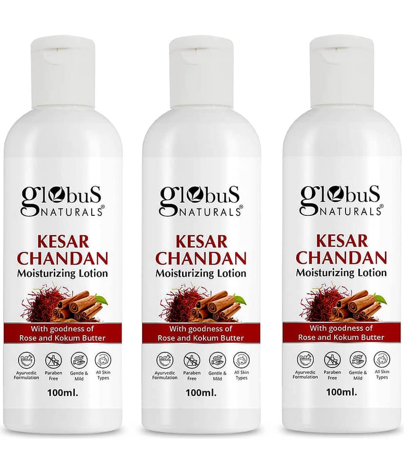 Globus Naturals Moisturizing Lotion For Dry Skin 300 ml ( Pack of 3 )