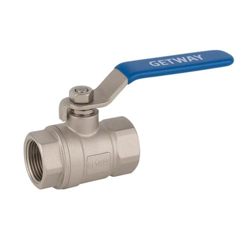 GETWAY Stainless Steel Ball Valve 1 Inch (25mm) SS304, Female Thread, Heavy Duty, Industrial Use