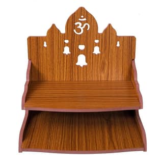 Shree Vinayak Art Wooden Beautiful Plywood Mandir Pooja Room Home Decor Office OR Home Temple Wall Hanging Product.