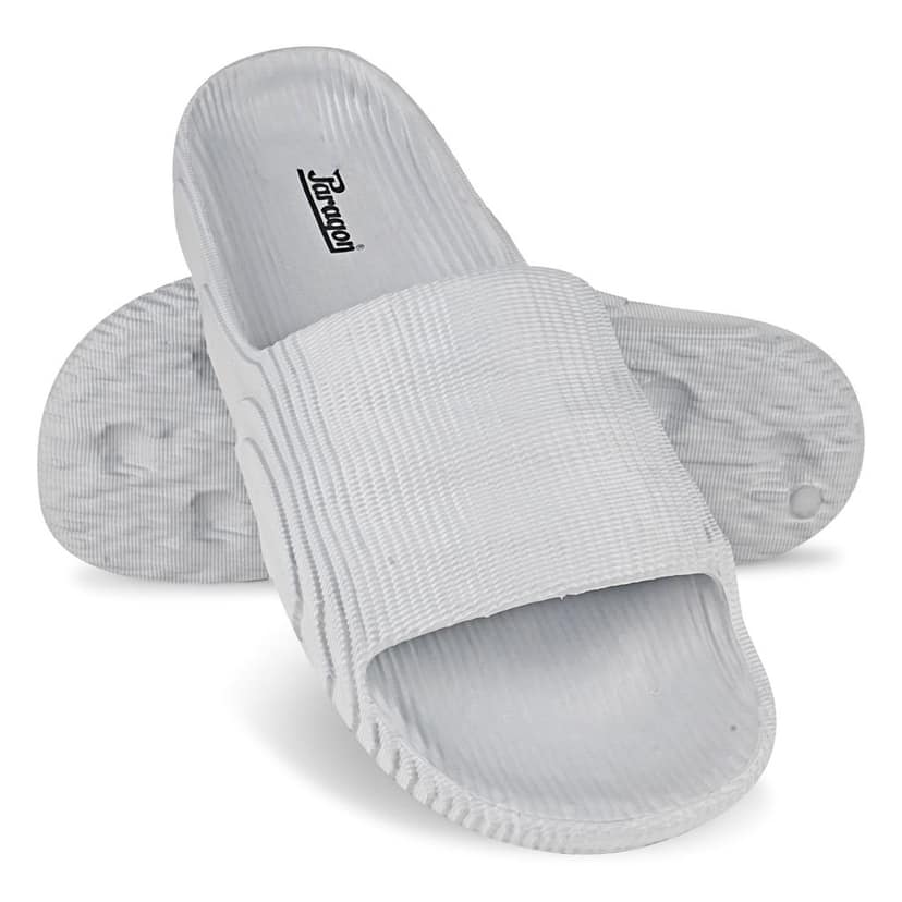 Paragon Everyday Comfort Lightweight, Durable, Waterproof Slides for Men with Modern Wave Design and Extra Sole Support | Casual Slider Sandals for Men view 5