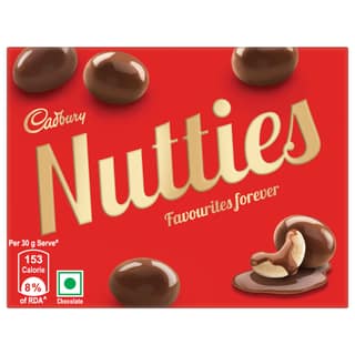Cadbury Nutties Chocolate Pack, 30 g