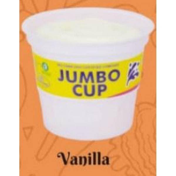 Vanilla Jumbo Cup 130ml - 12 pc