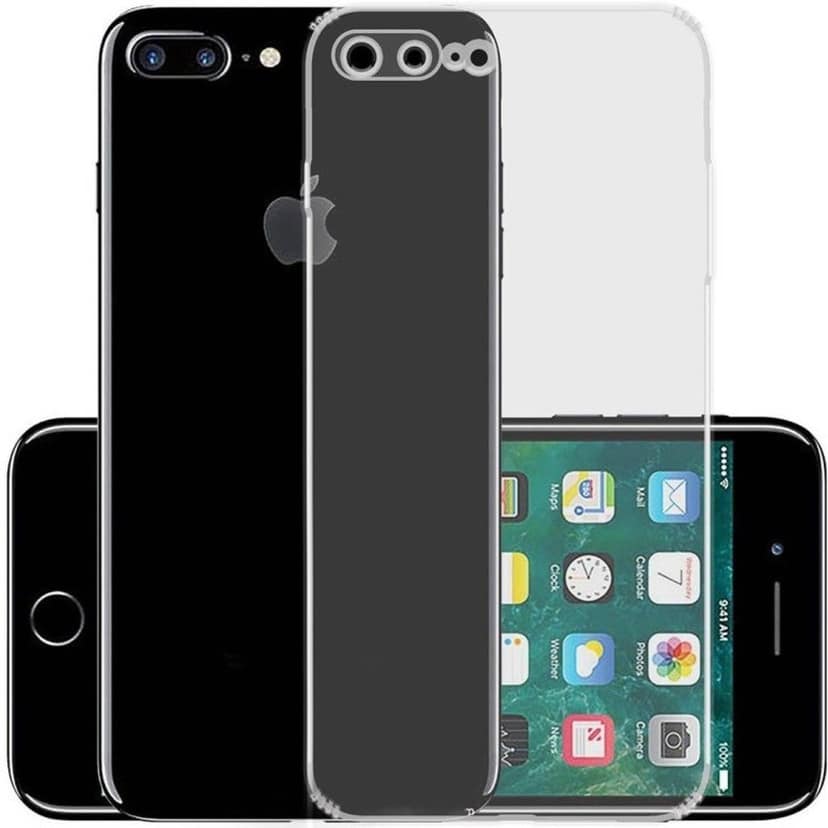 PLUGTECH TPU Ultra Hybrid Clear Camera Protection Back Cover Case for iPhone 7 Plus, iPhone 8 Plus