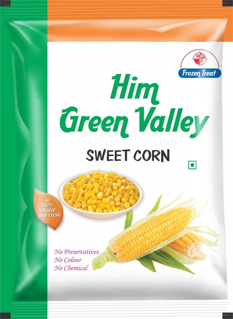 Frozen Sweet Corn 1kg Brand Him Valley
