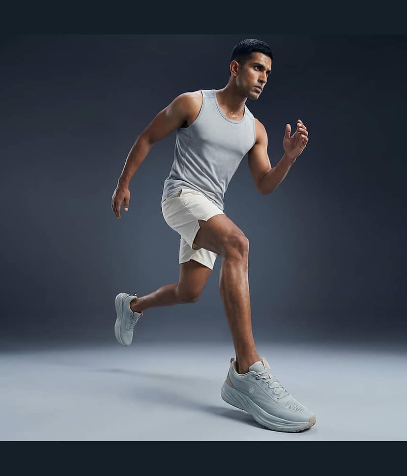 Cult PaceCore Light Grey Men's Sports Running Shoes view 9