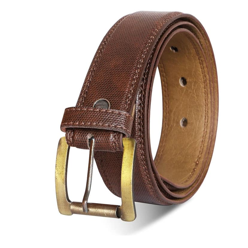 LOREM Black Formal/casual PU Leather Belt For Men BT20-BKL05 view 2