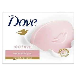 Dove Pink Rosa Beauty Bathing Bar, Has 1/4th Moisturizing Cream, 100 gm