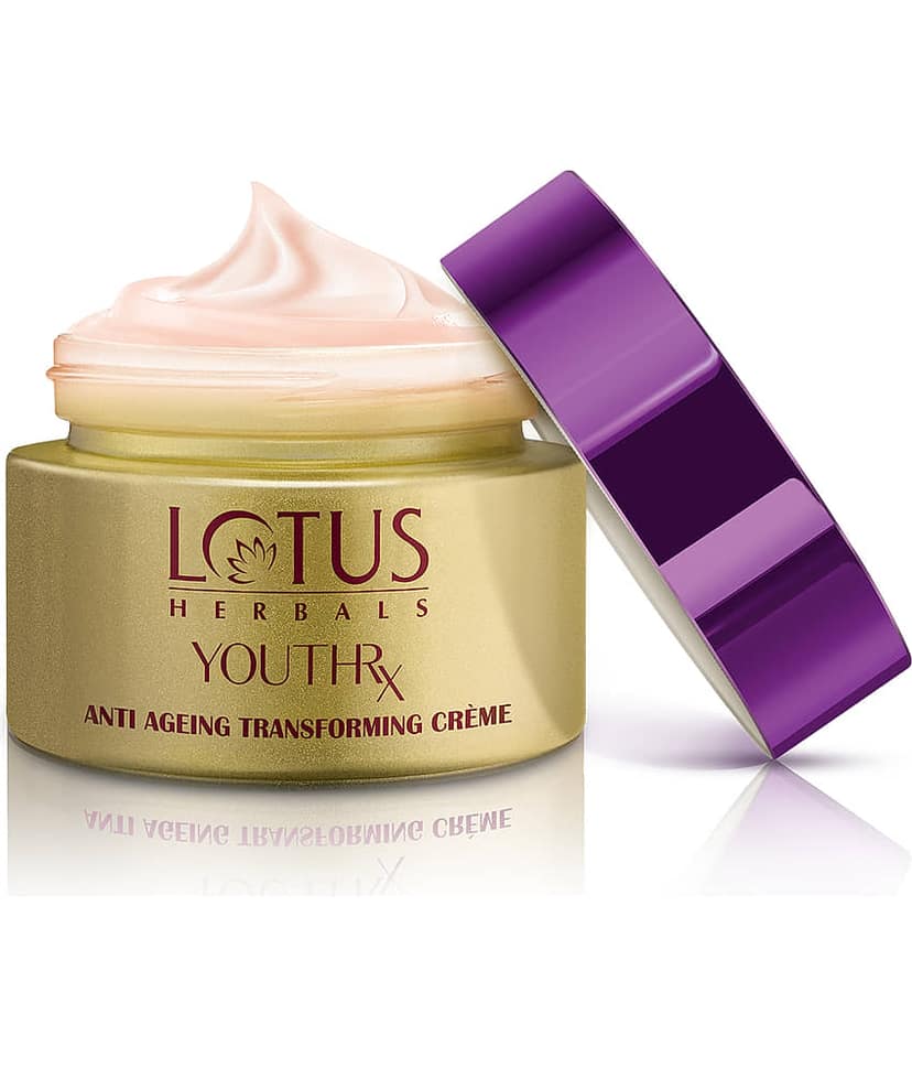 Lotus Herbals Youthrx Anti Ageing Transforming Cream Spf 25 , Pa+++ , Preservative Free , 50G view 2