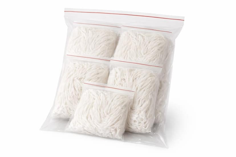 Pure Cotton Diya Wicks (500 Pieces) 3 Inch Long wick for Puja & Aarti
