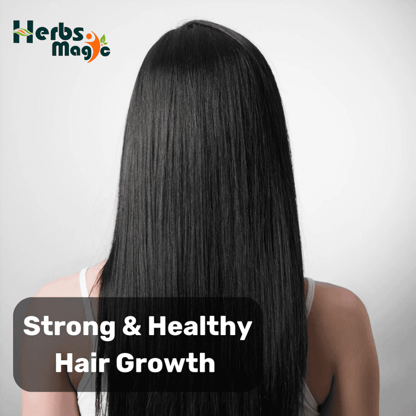 Herbs Magic Hair mask for Hair Growth with Heena, Bhringraj, Amla and Hibiscus | For Hair Growth & Hair Fall Control | Conditioning for Dry, Damaged & Frizzy Hair For Women & Men | All Hair Types view 6