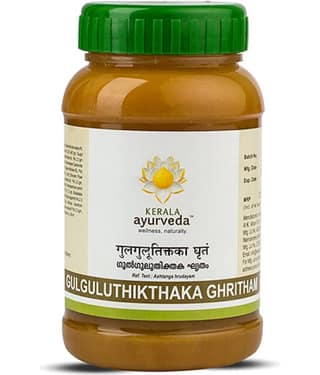 Kerala Ayurveda Gulguluthikthaka Gritham, 150 ml