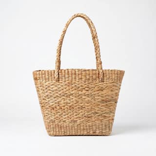 Handcrafted Natural Woven Basket Bag