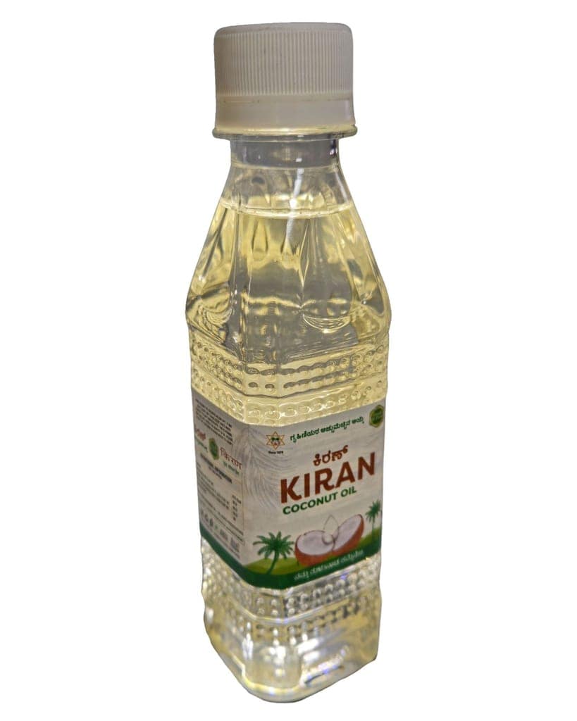 Kiran Coconut Oil Bottle 200ML view 5