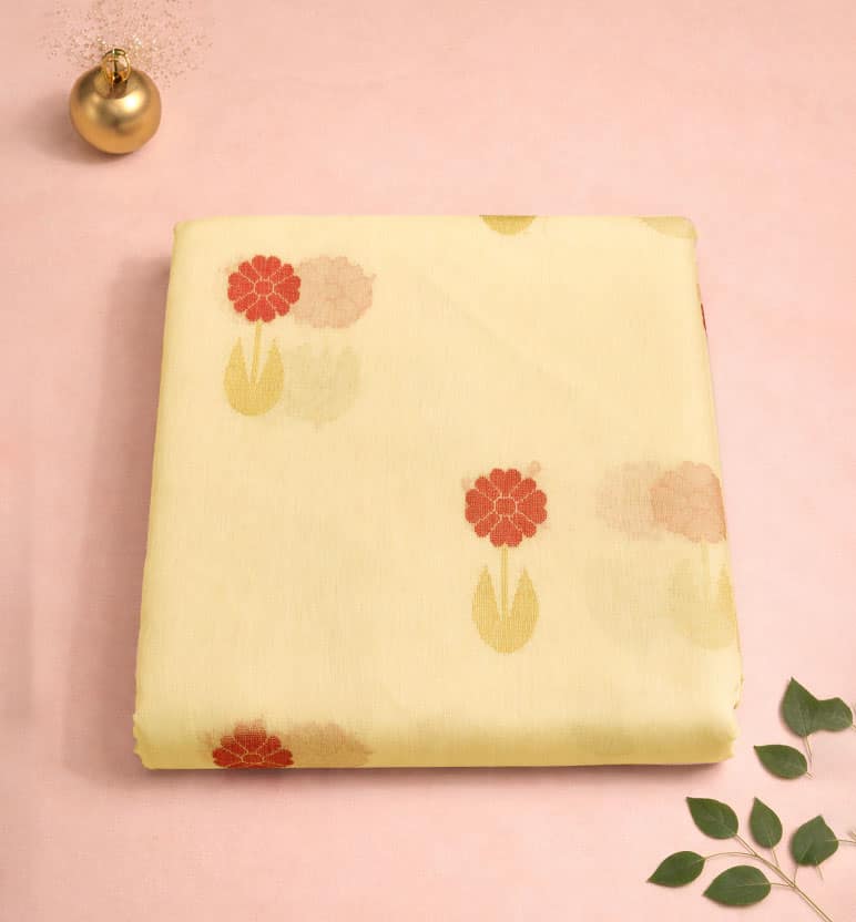 Handloom Chanderi Silk Cotton Saree