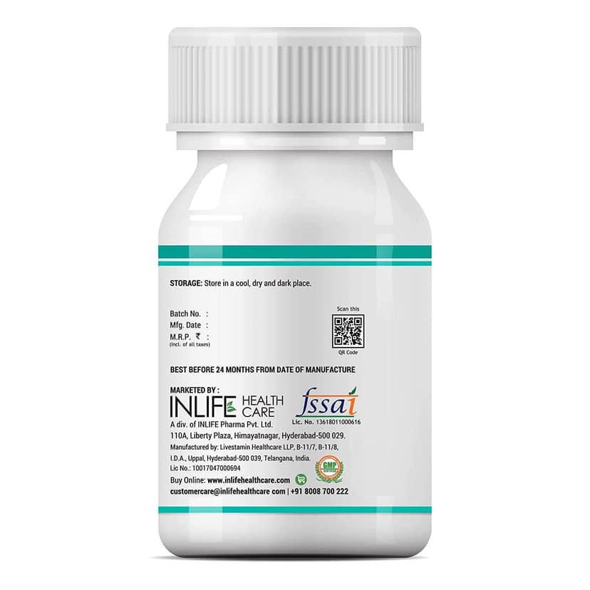 Inlife Multivitamins & Minerals for Men 60 Capsules view 2