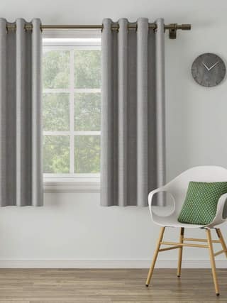 DDECOR - 100% Polyester Window 5 Ft|135 CM X 160 CM| - Beige