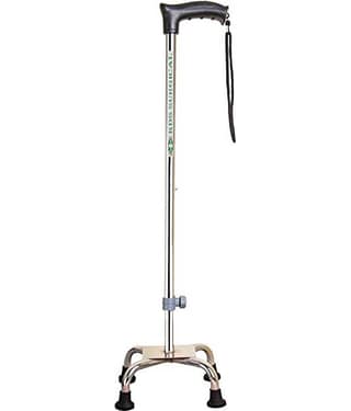 KDS SURGICAL 4 Leg Croome with Hand Support Walking Sticks