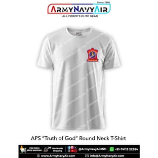 ArmyNavyAir APS Truth of God T-Shirt (Medium) | Premium Cotton | Casual & Institutional Wear