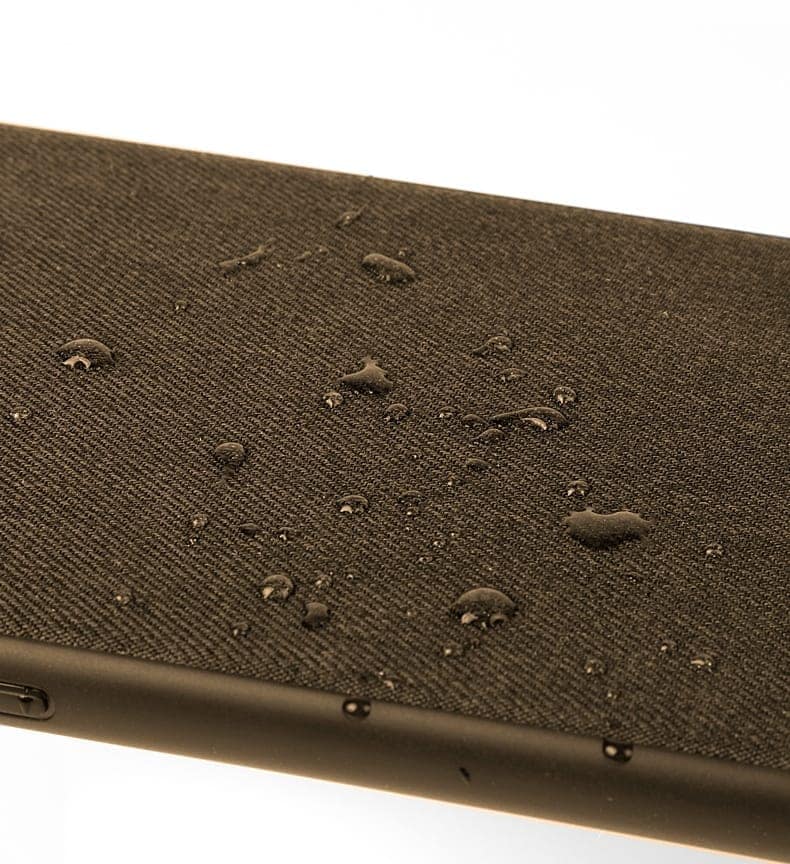 Memumi Jazz Series Hard Canvas / Fabric Back Cover for Apple iPhone 7/8, Shockproof - Brown (4.7") view 3