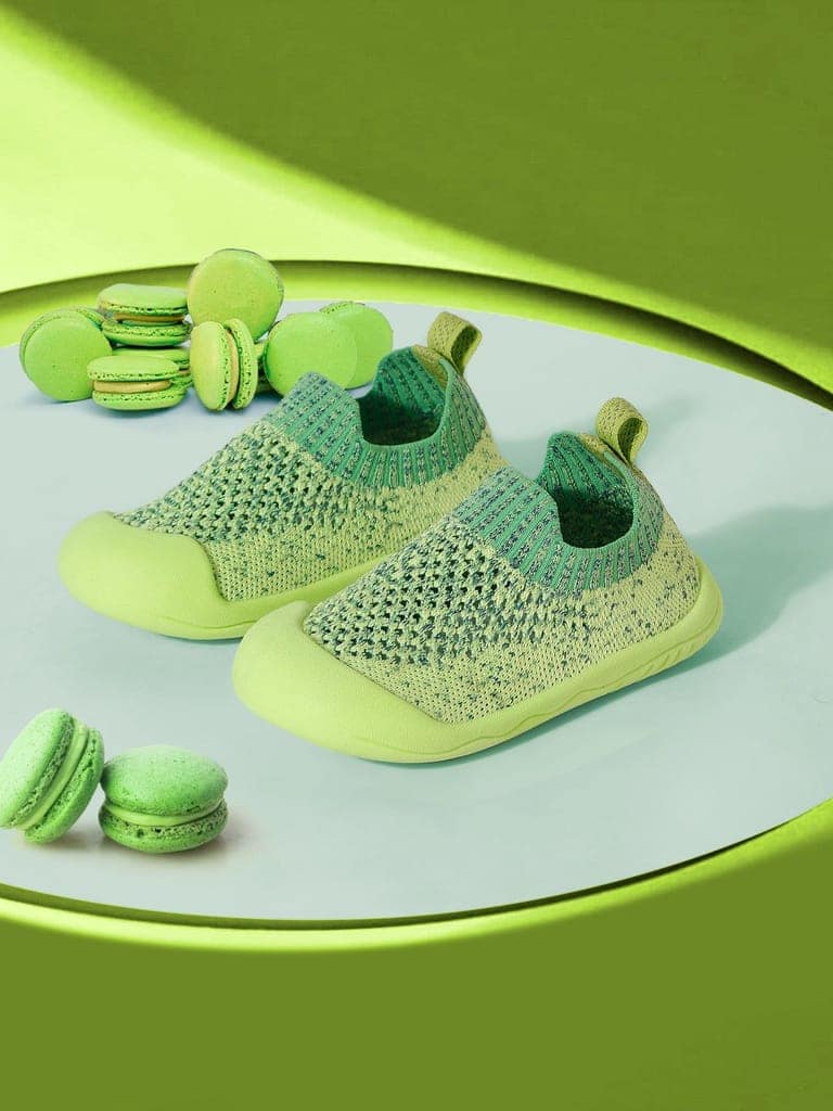 Macaroons Toddlers' First Step Shoes - Green (Unisex)