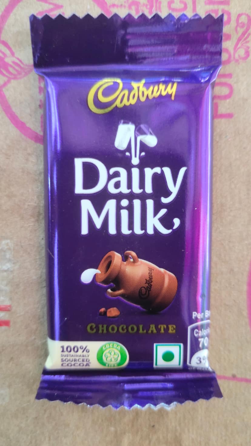 Cadbury dairy milk chocolate