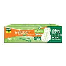 WHISPER CHOICE ALOE 6PADS REGULAR