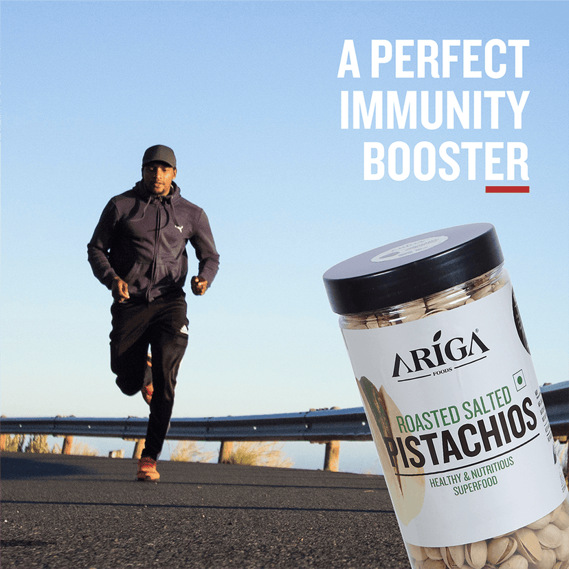 Ariga Foods Premium Quality Roasted Salted Pistachios (500 g) view 6