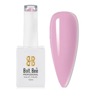 Bolt Bee pink Color Gel Nail Polish Soak Off UV Gel DIY at Home Manicure Salon Nail Art (11, 15ml) Bolt Bee pink Color Gel Nail Polish Soak Off UV Gel DIY at Home Manicure Salon Nail Art (11, 15ml) - 11 / 15 ml (Pack of 1)