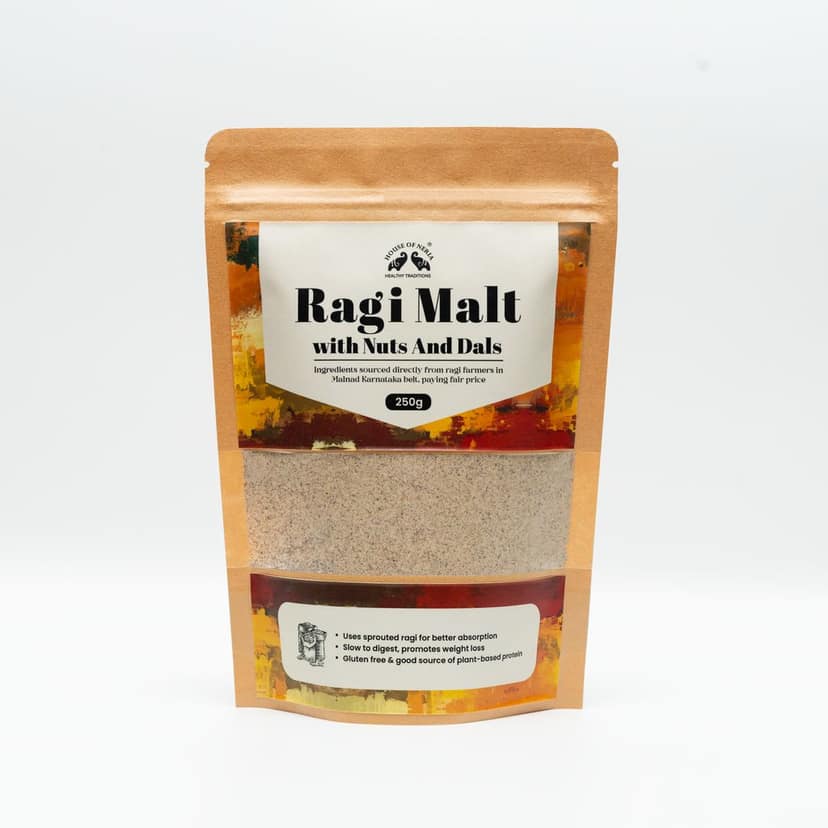 Ragi Malt with Nuts and Dals view 3