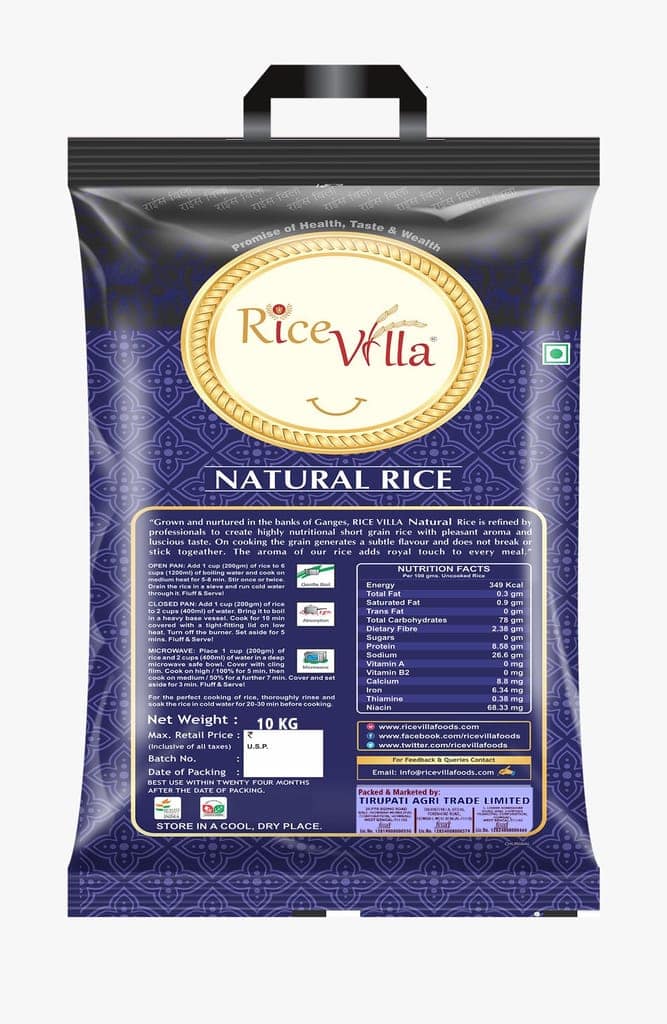 Rice Villa | Standard Minilket | Rice | 10 kg | Miniket Rice view 2