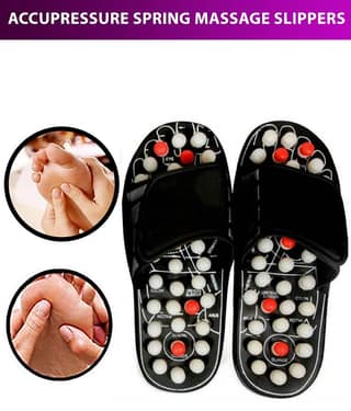 Acupressure Slipper for pain relief - Reflexology Therapy