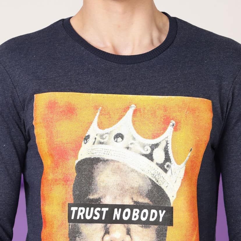 FTX Men Round Neck Printed Full sleeves Tshirt view 4
