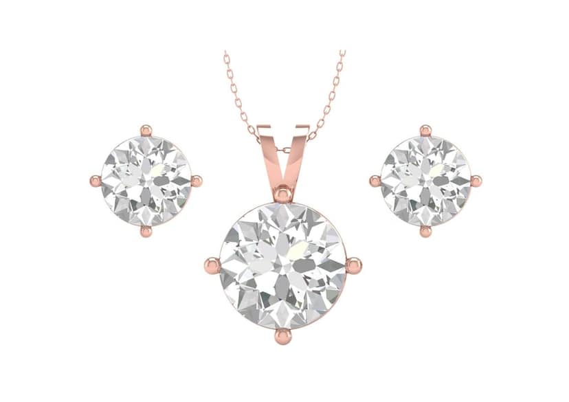 Timeless Round Solitaire Set view 3