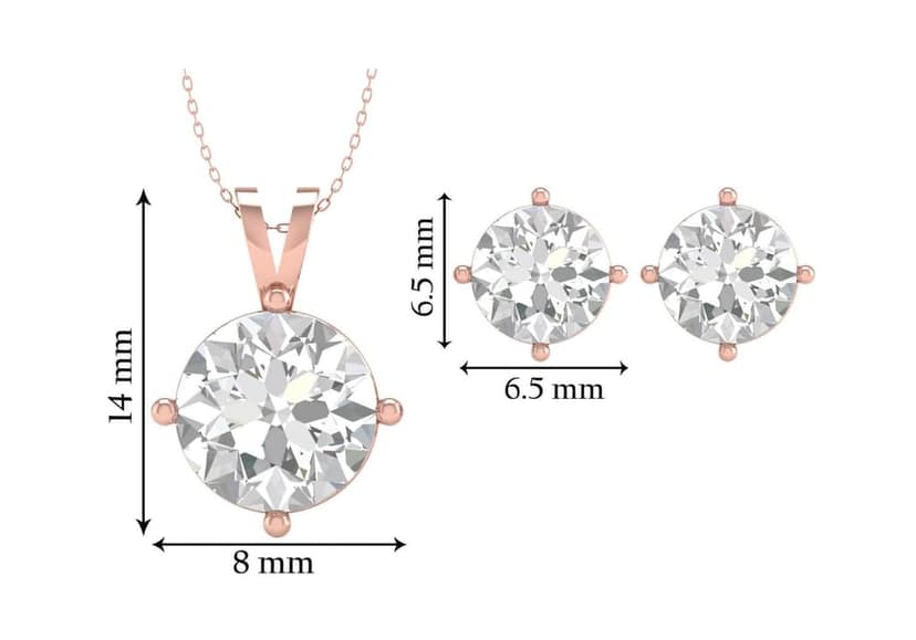 Timeless Round Solitaire Set view 9