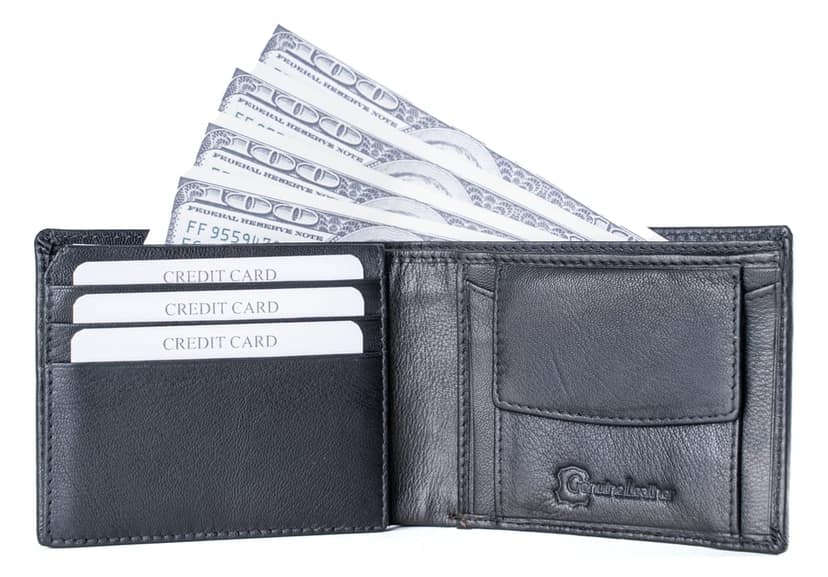 SKYN Luxury Men’s Leather Wallet | RFID Protection | Bifold with Multiple Slots & Cash Section | Gift Box view 2