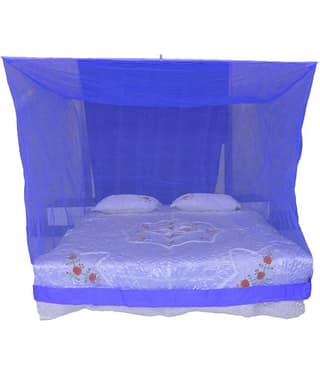 Riddhi Mosquito Net, Machardani Single Nylon Plain Hanging Mosquito Net, Machardani