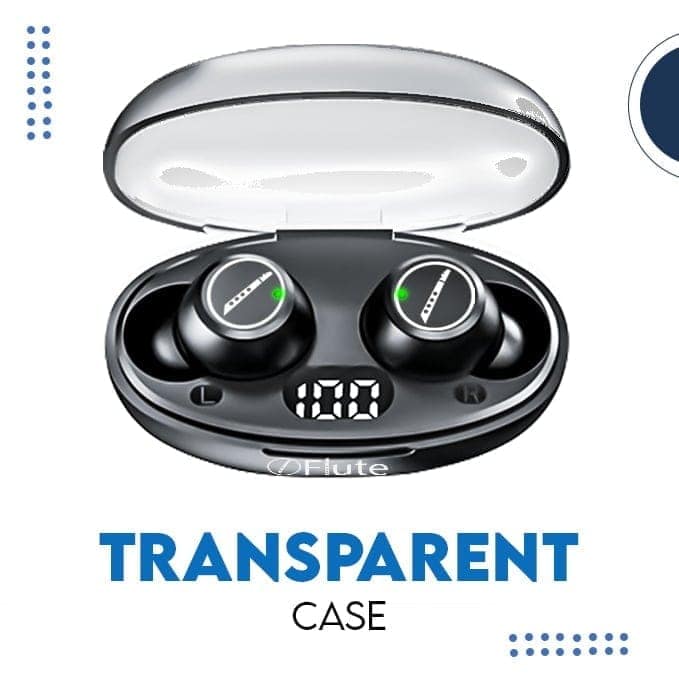 Flute Mini Pods 219 True Wireless Earbuds - Active Black view 8
