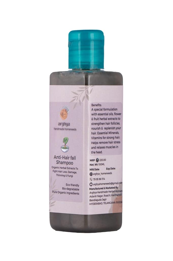 Arghya Anti-Hairfall Shampoo 100 ml view 4